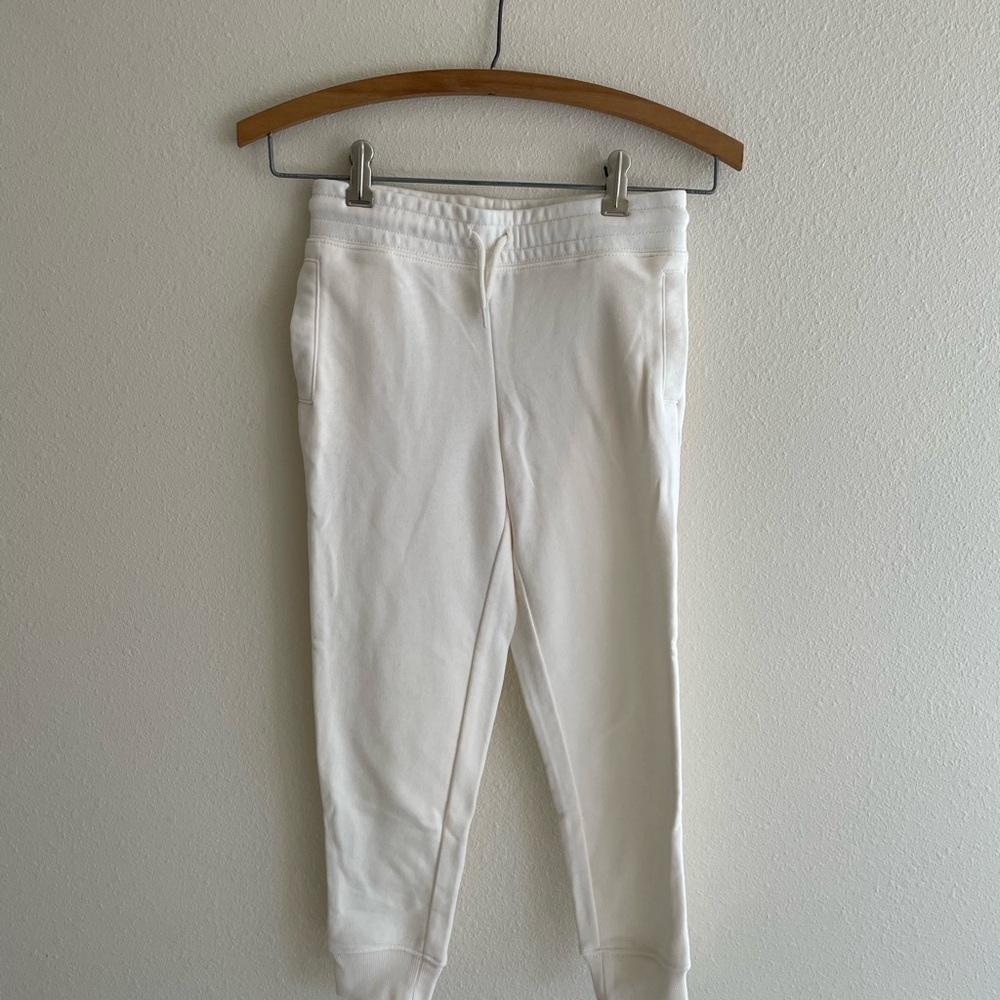 NWOT Cream Joggers